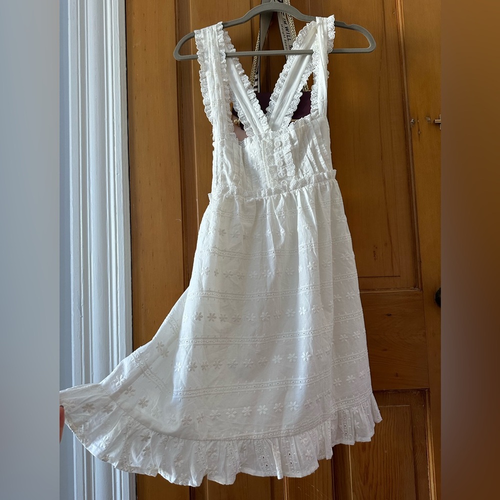 For love and lemons white mini dress size small